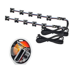 Infiniti Q50 Headlight Upgrade Kit - ORACLE Lighting - RGB+W Halo Upgrade, ColorSHIFT - `14-`21